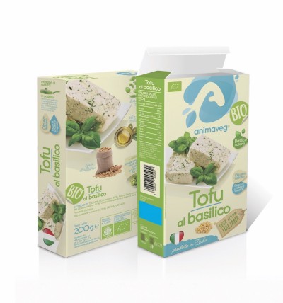 Tofu al basilico