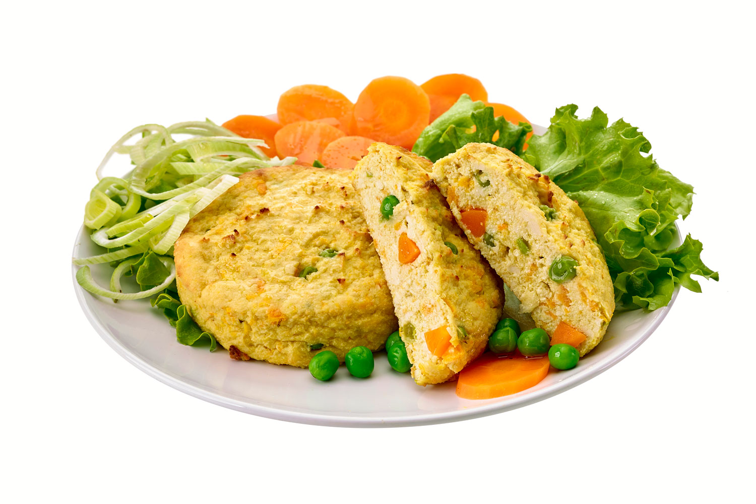 Vegburger di tofu alle verdure