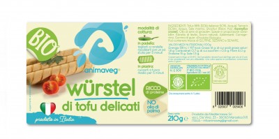 Wurstel di tofu delicati