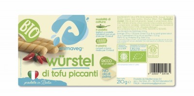 Wurstel di tofu piccanti